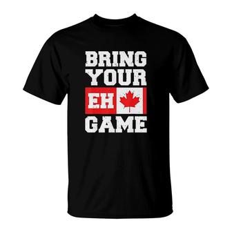 Bring Your Gmae Red Leaf Attractive 2022 T-shirt - Thegiftio