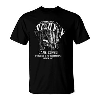 Cane Corso Official Dog Of The Coolest Puppy Lovers T-Shirt | Mazezy UK