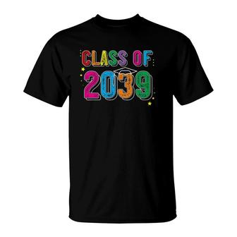 Class Of 2039 Grow With Me First Day Of School T-shirt - Thegiftio UK