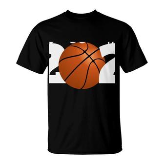 Class Of 2023 High School Senior Basketball Player Grad T-Shirt - Seseable
