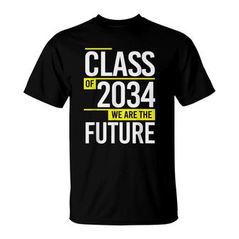 Class Of 2034 Preschool Graduation 2034 Grow With Me T-Shirt - Seseable
