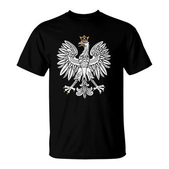Classic Polish Eagle Tee Polski Orzel Poland Tee T-Shirt | Mazezy