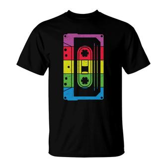 Colorful Music Mixtape 80S 90S Styles Best Gifts T-Shirt - Seseable