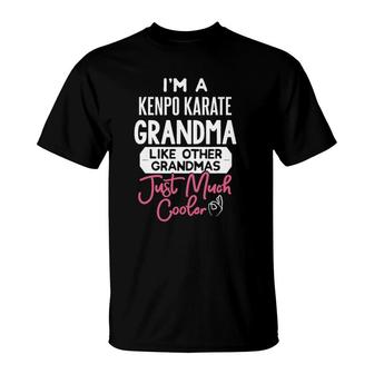Cool Mothers Day Design Kenpo Karate Grandma T-Shirt - Seseable