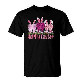 Dentist Happy Easter Day 2022 Bunny Tooth Dental Assistant T-Shirt | Mazezy CA