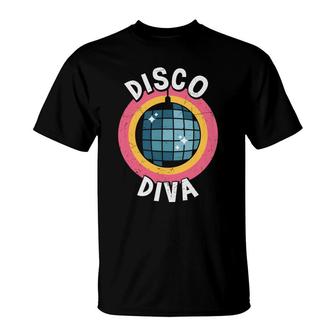 Disco Diva Great Ball 80S 90S Styles Vintage T-Shirt - Seseable