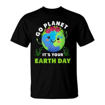 Earth Day 2022 Restore Earth Nature Planet Cute Earth Day T-Shirt - Seseable