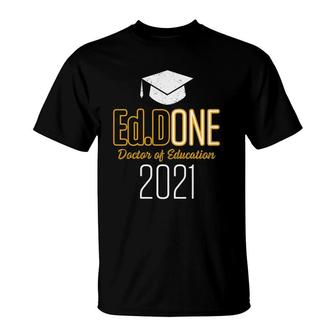 Edd Doctor Of Education 2021 Doctorate Graduation T-Shirt - Seseable