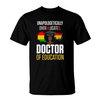 Edd Doctor Of Education Educated Doctorate Graduation T-Shirt - Seseable
