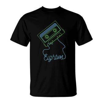 Eighties Cassette Tape 80S 90S Styles Retro Vintage T-Shirt - Seseable