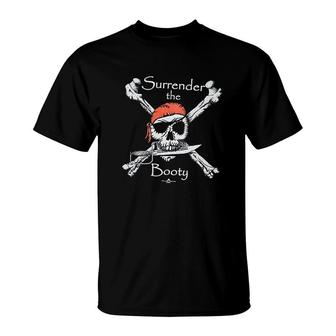 Flagline Surrender The Booty T-Shirt - Monsterry