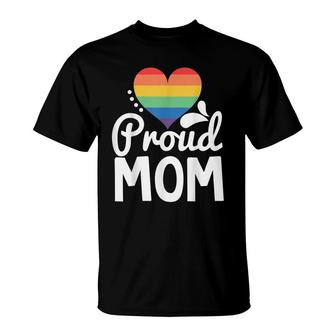Free Mom Hugs Proud Mom Pride Lgbt Apparel Gay T-shirt - Thegiftio UK