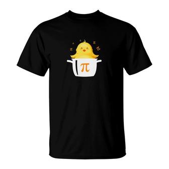 Funny Chicken Pot Pie Chicken Pot Happy Pi Day T-Shirt - Monsterry DE