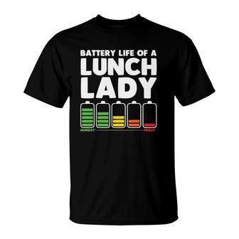Funny Lunch Lady Art For Men Women Cafeteria Lunch Monitor T-Shirt | Mazezy