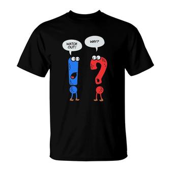 Funny Punctuation Ts Pun Teacher Gifts English Grammar T-Shirt | Mazezy