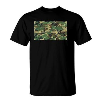 Funny School Bus Driver Camouflage T-Shirt - Seseable