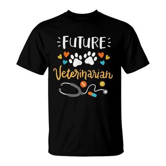 Future Veterinarian Veterinary School T-Shirt - Seseable