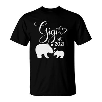 Gigi 2022 Gift New Grandmas Bear Grandmother Gifts T-Shirt | Mazezy AU