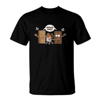 Group Hug Chocolate Smores Funny Classic T-Shirt | Mazezy