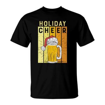 Holiday Cheer Beer Cool Gifts For Beer Lovers T-Shirt - Seseable