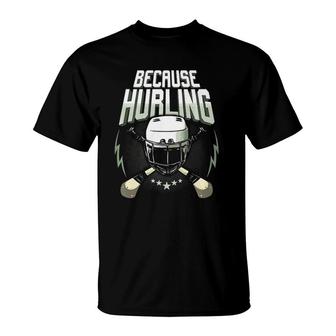 Ireland Hurling Gaelic Irish Stick Sports T-shirt - Thegiftio