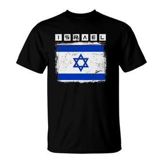 Israel Flag Star Of David Israel T-shirt - Thegiftio UK