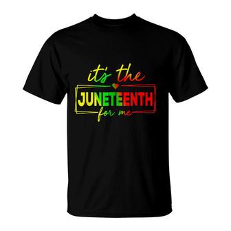Its The Juneteenth For Me Free-Ish Since 1865 Independence T-Shirt | Seseable FR