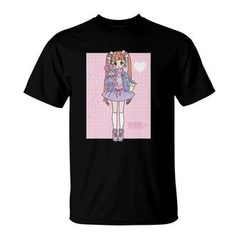 Kawaii Girl Harajuku 90S Japanese Otaku Stylish Aesthetic T-Shirt | Seseable UK