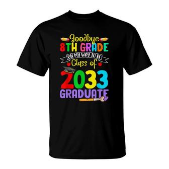 Kid Goodbye 8Th Grade On My Way To Be Class Of 2023 Graduate T-Shirt - Seseable