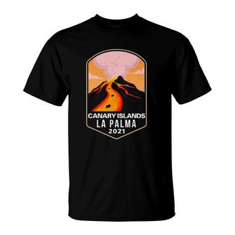 La Palma Canary Islands Mountain Volcanoes Men Women Kids T-Shirt | Mazezy