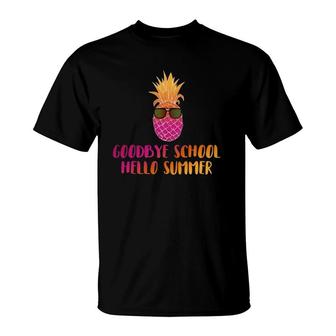 Last Day Of School Teacher Goodbye School Hello Summer T-Shirt | Seseable FR