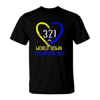 Love World Down Syndrome Awareness Day T-Shirt | Mazezy
