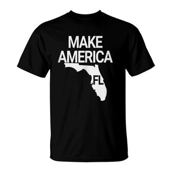Make America Florida Political T-Shirt - Seseable