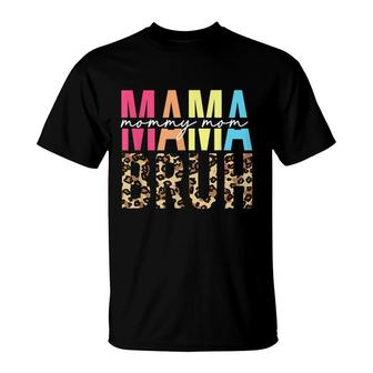 Mama Mommy Mom Bruh Funny Boy Mom Life Mothers Day T-Shirt - Seseable