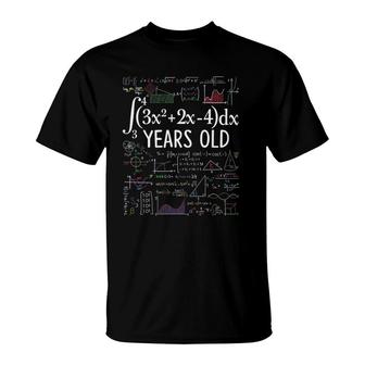 Math Calculus 40 Years Old Women Men Math 40Th Birthday T-Shirt - Seseable