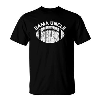 Mens Bama Uncle Alabama Matching Family Football Tuscaloosa T-Shirt | Mazezy CA