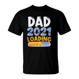 Mens Expectant Dad Fathers Day Gift And Birthday 2021 Ver2 T-Shirt - Seseable