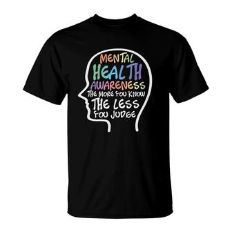 Mental Health Awareness Month Mental Illness T-Shirt - Seseable