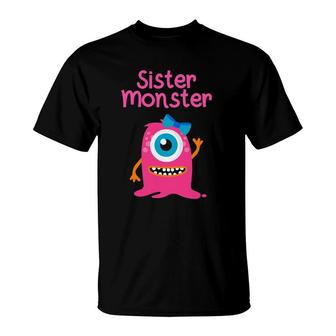 Monster For Girls And Sisters T-Shirt | Mazezy