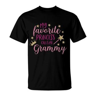 My Favorite Princess Calls Me Grammy And Eats Cakes Made By Me T-Shirt - Seseable