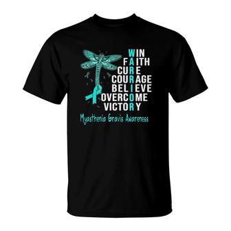 Myasthenia Gravis Warrior Myasthenia Gravis Awareness T-Shirt - Seseable