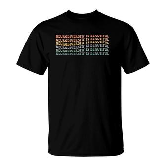 Neurodiversity Is Beautiful - Autism Awareness T-Shirt | Mazezy