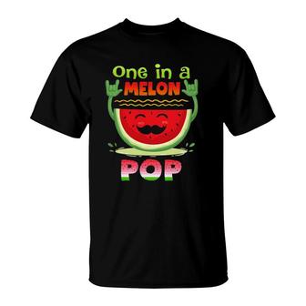 One In A Melon Pop Funny Watermelon T-Shirt | Mazezy