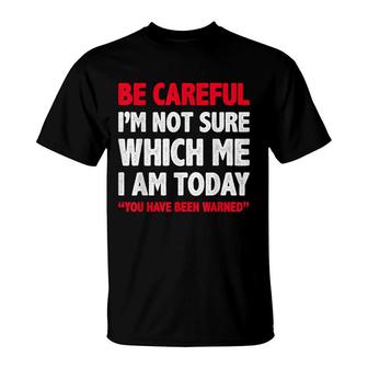 Personality Young Sarcastic Morning Attitude Quote T-shirt - Thegiftio UK