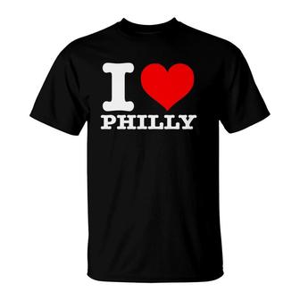 Philly - I Love Philly - I Heart Philly T-Shirt | Mazezy