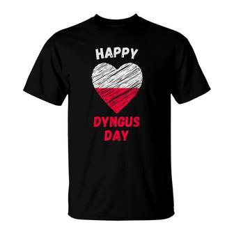 Polish Heart Happy Dyngus Day Polska Poland 2022 T-Shirt - Seseable