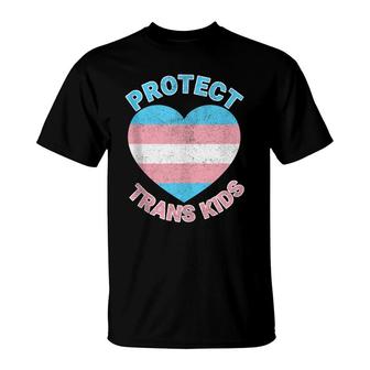 Protect Trans Kids Lgbt Pride Transgender Trans Lives T-Shirt - Seseable