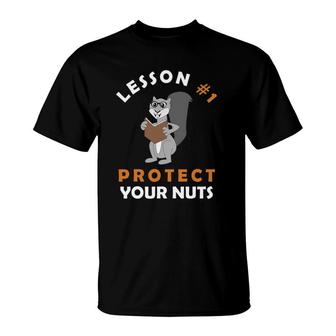 Protect Your Nuts - Funny Squirrel Lover Animal T-Shirt | Mazezy