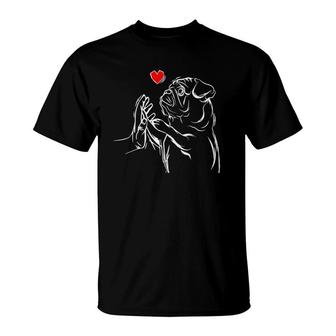 Pug Love Cute Dog Lover Owner Funny Girls Gift T-Shirt | Mazezy