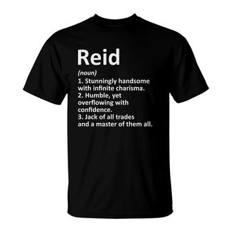 Reid Definition Personalized Name Funny Birthday Gift Idea T-Shirt | Mazezy